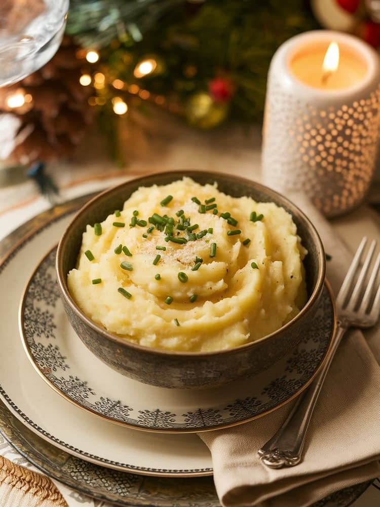 Creamy Garlic Mashed Potatoes Recipe