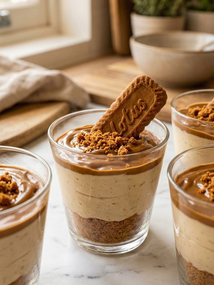 Biscoff Cheesecake Cups