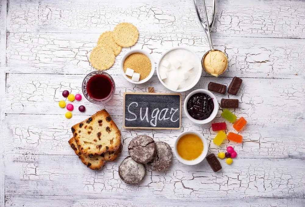 Processed and sugary foods