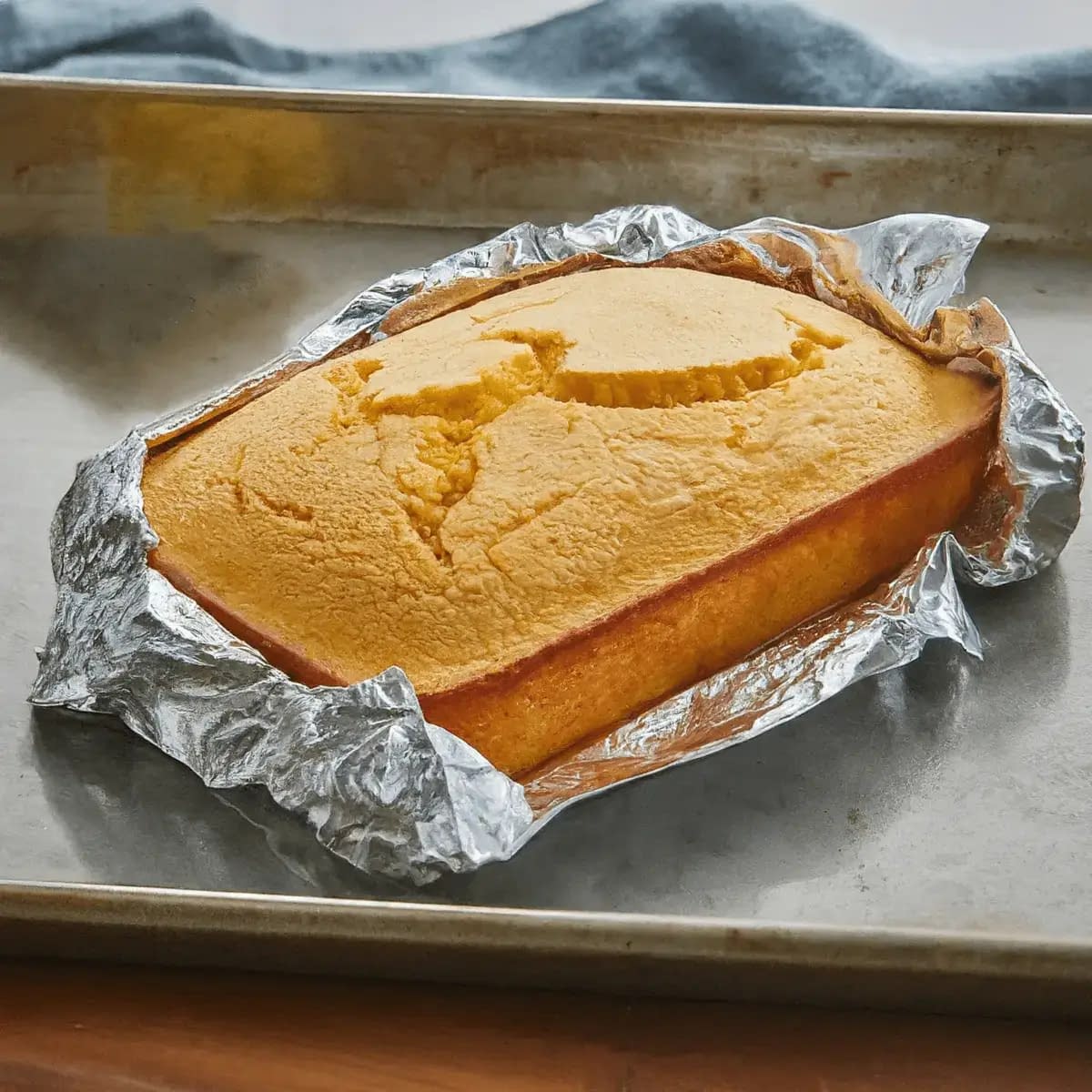 Reheating Process Wrap in foil and heat.