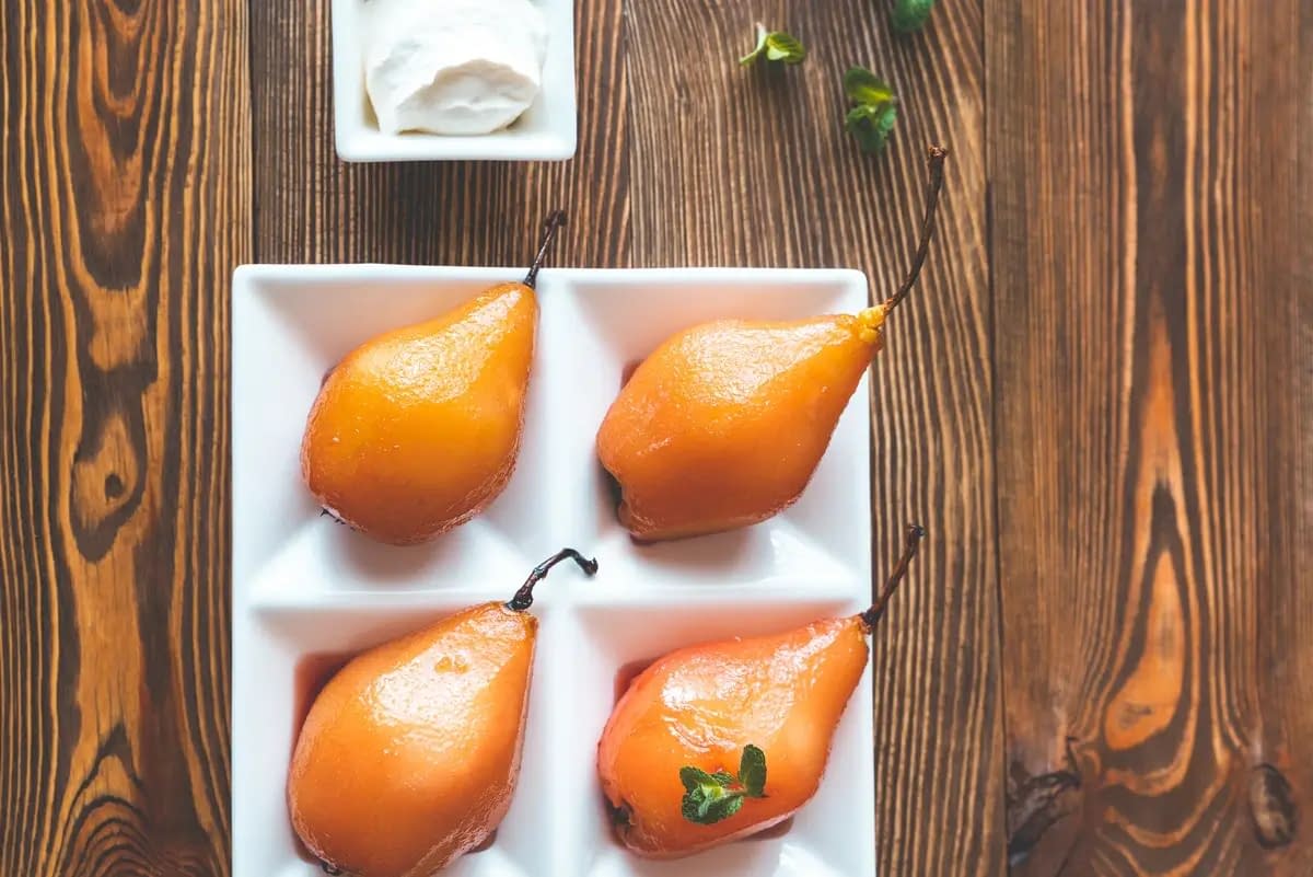 Poached Pears