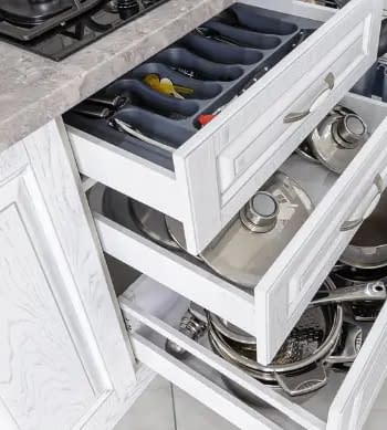kitchen drawer organization tips
