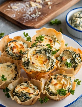 Spinach and Artichoke Dip Bites Recipe