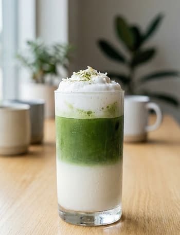 Coconut Matcha Cloud Drink