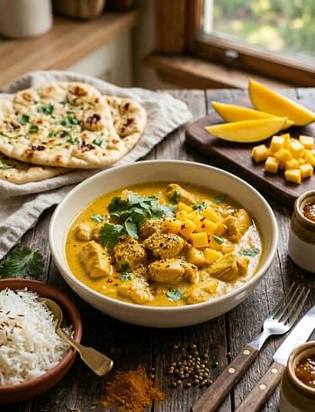 mango chicken curry
