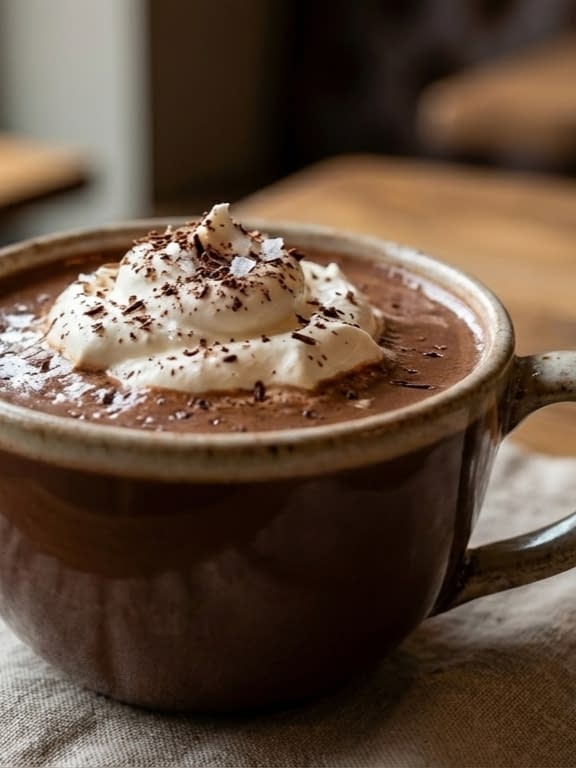 Dark Chocolate Mocha with Sea Salt Recipe