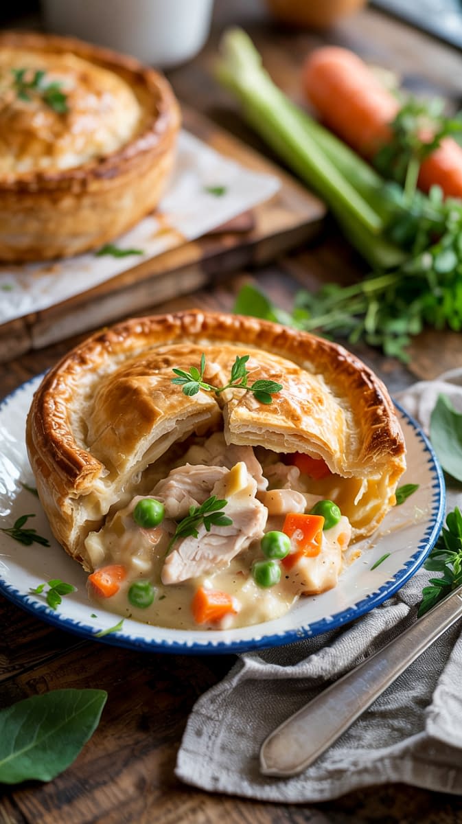 Chicken Pot Pie Recipe - Petite Panini