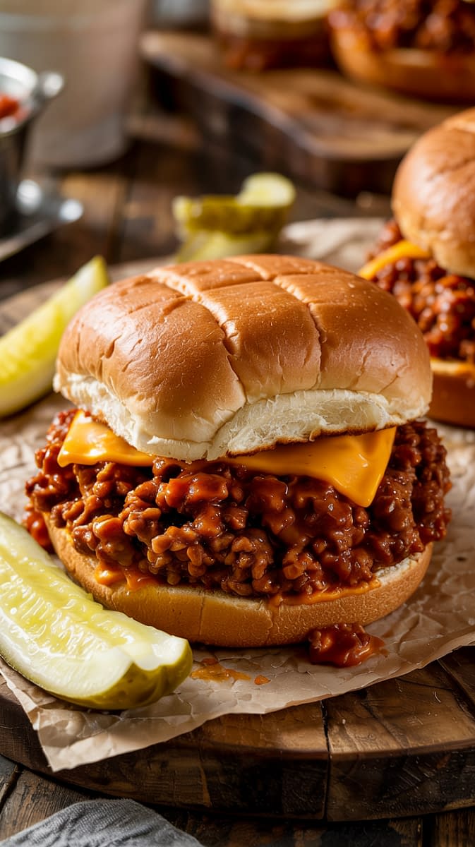 Classic Sloppy Joe Sandwiches Recipe - Petite Panini