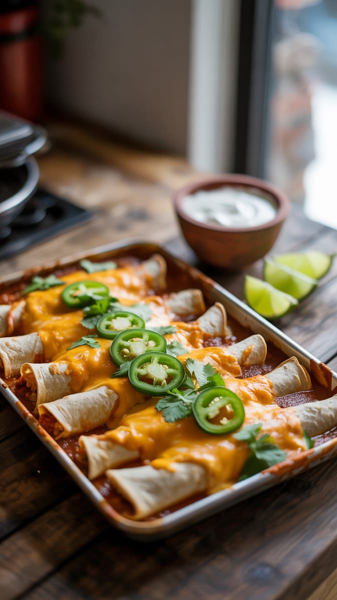 5 Ingredient Beef Enchiladas Recipe - Petite Panini