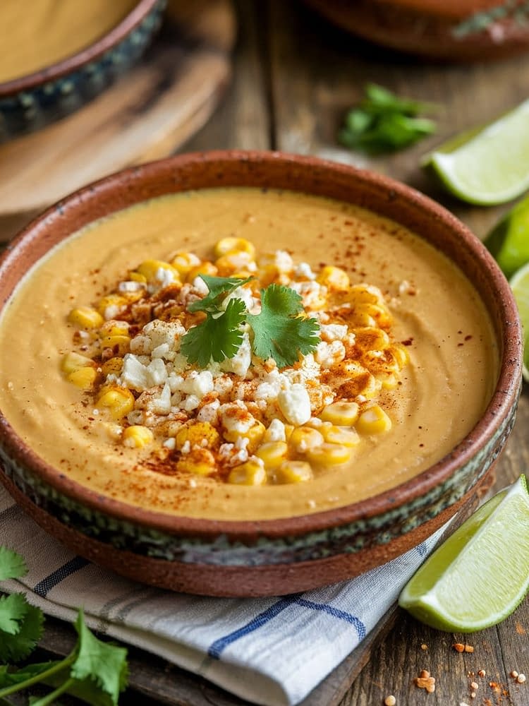 Mexican Street Corn Soup Recipe