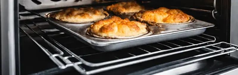 Monitoring Cooking Times and Rotating Dishes in Convection Oven