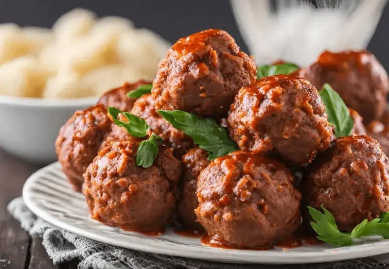 Raw Frozen Meatballs Serving suggestions