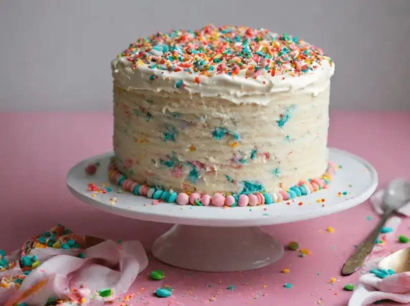 Add Additional Flavors for Funfetti Cake