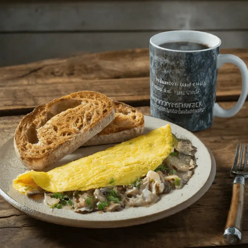 Nutritional value of the Oyster Mushroom dish