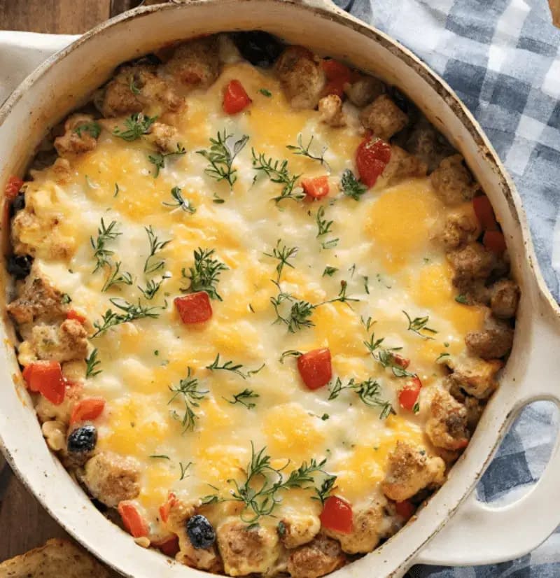Pairing with sauces or toppings for Dutch Oven Breakfast Casserole with Biscuits