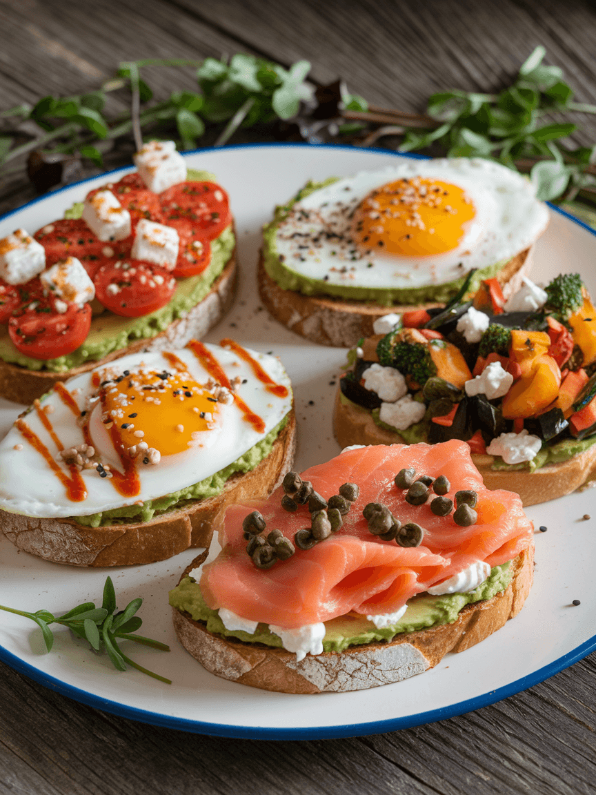 Ultimate Avocado Egg Toast Variations - Petite Panini