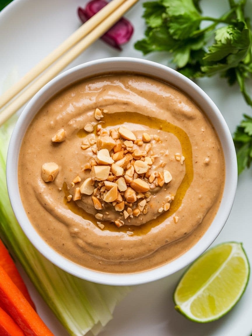 Thai Peanut Sauce Recipe - Petite Panini