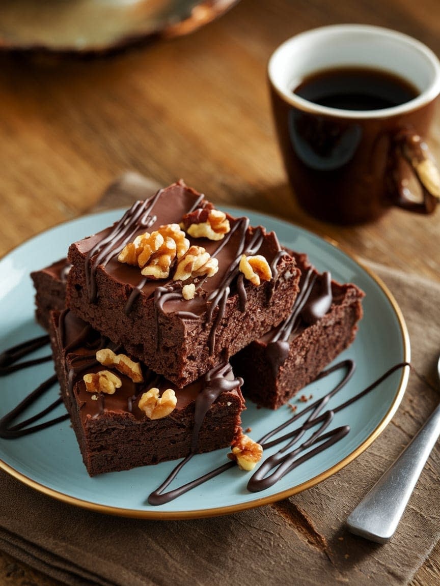 Keto Brownies Recipe - Petite Panini