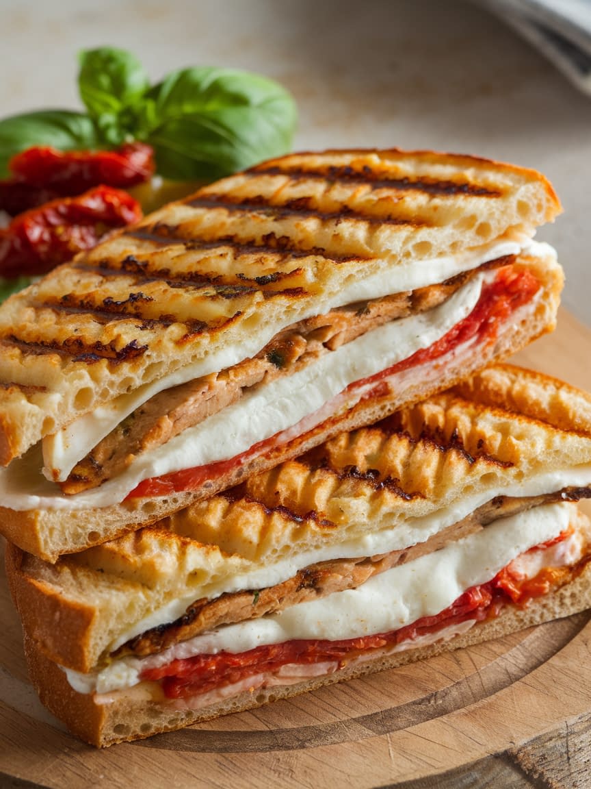 Italian Chicken Panini Recipe - Petite Panini