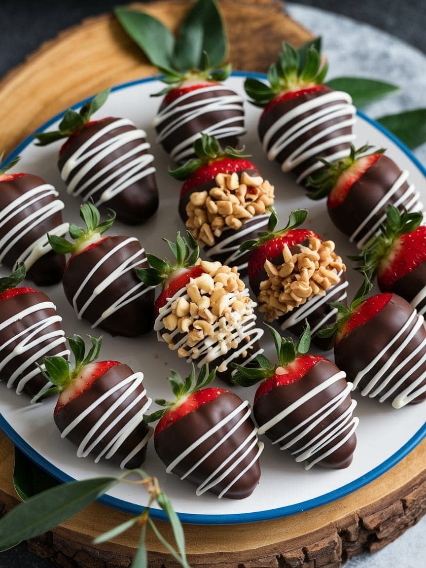 Chocolate Dipped Strawberries Recipe - Petite Panini