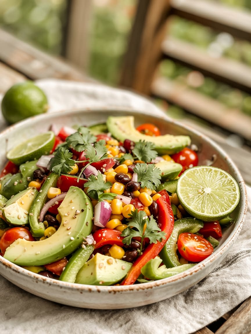 Black Bean Corn Salad Recipe - Petite Panini