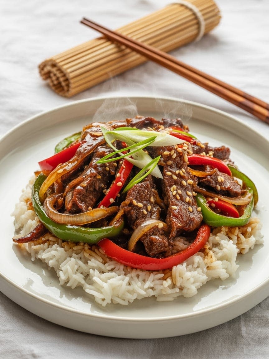 Pepper Steak Recipe - Petite Panini