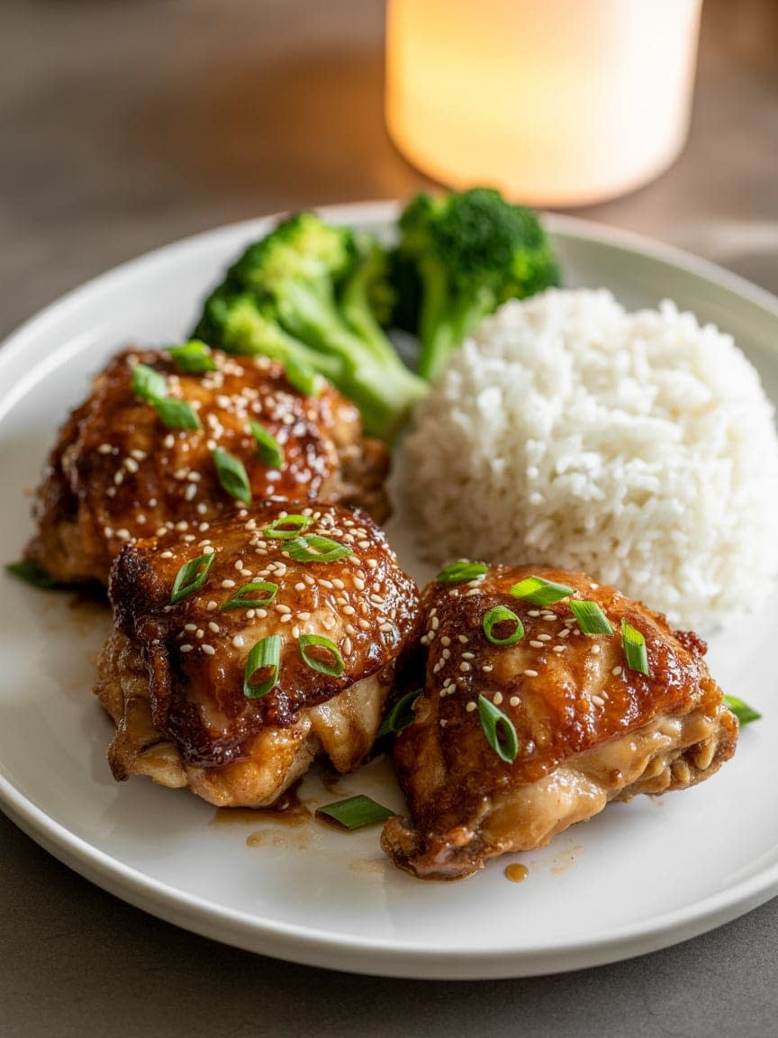 Honey Garlic Chicken Recipe - Petite Panini