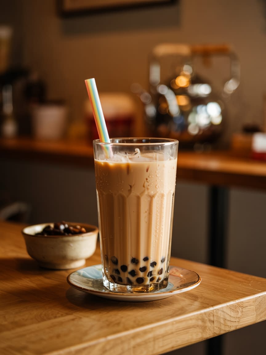 Boba Bubble Tea Recipe - Petite Panini