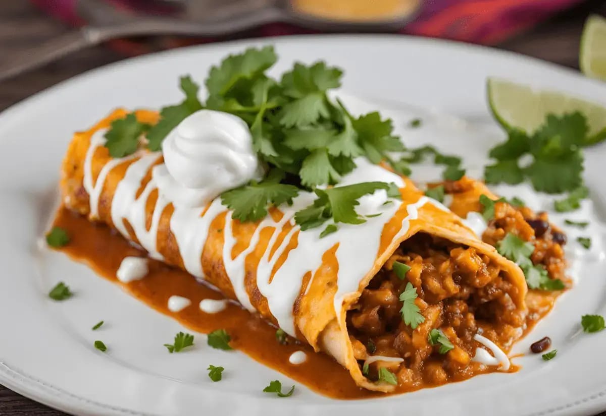 Checking for Doneness for Enchiladas