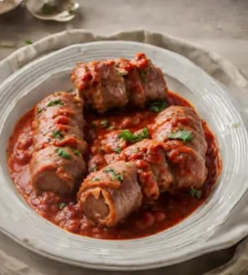 How to Cook Beef Braciole in Sauce
