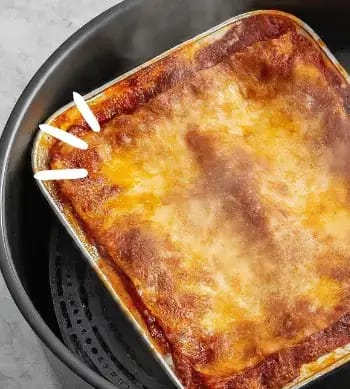 How to Cook Frozen Lasagna in Air Fryer Oven