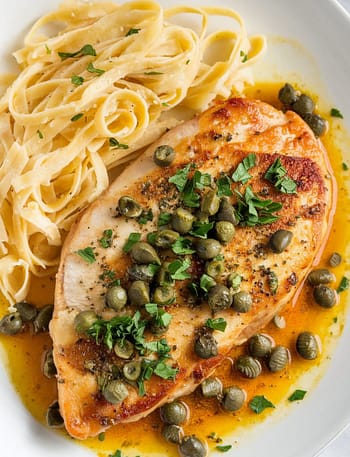 Chicken Piccata with Lemon and Capers Recipe