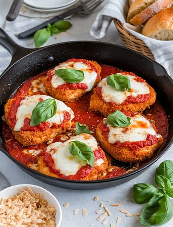 One Pan Baked Chicken Parmesan Recipe