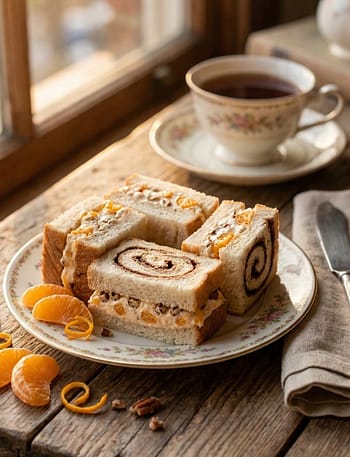 Cinnamon Orange Tea Sandwiches 2