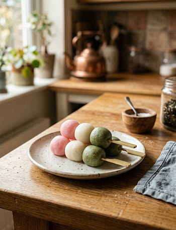 Hanami Dango RecipeJapanese Spring Festival Sweet Dumplings