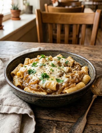 one pot french onion pasta
