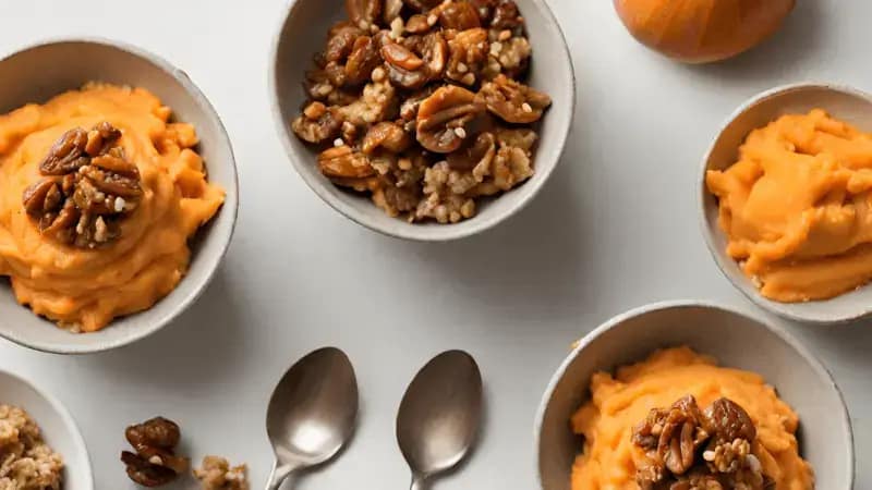 Mashed Sweet Potatoes with Walnuts Ingredients List and benefits of each one
